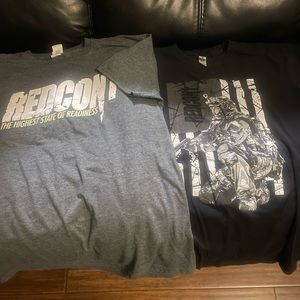 Lot of two RedCon1 shirts